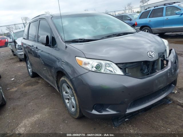 TOYOTA SIENNA 2012 5tdkk3dc7cs212033