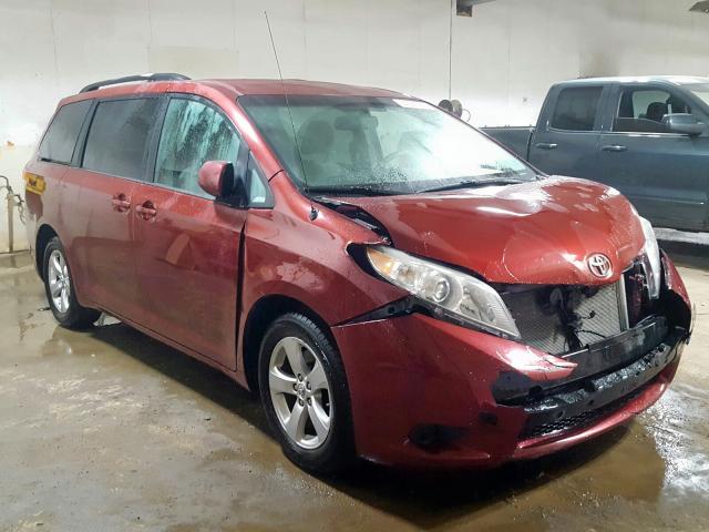 TOYOTA SIENNA LE 2013 5tdkk3dc7ds337311