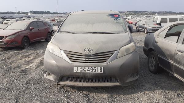 TOYOTA SIENA 2013 5tdkk3dc7ds386671