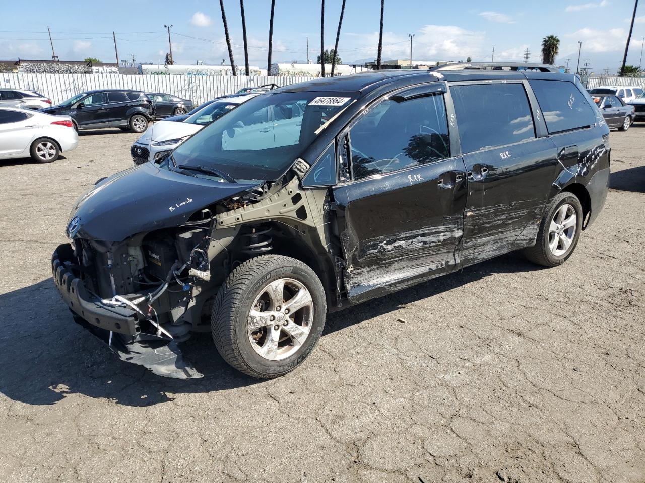 TOYOTA SIENNA 2014 5tdkk3dc7es479112