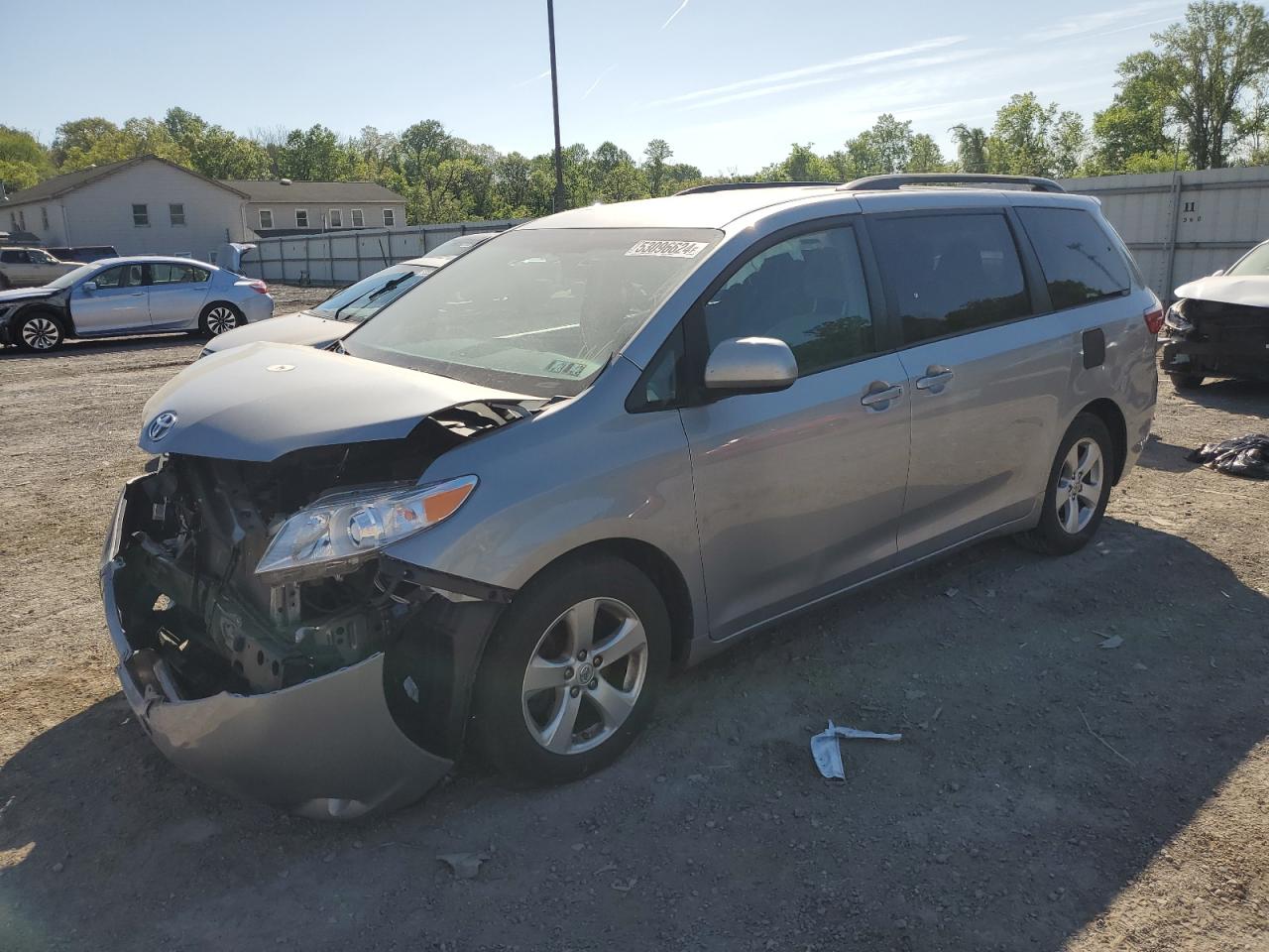 TOYOTA SIENNA 2015 5tdkk3dc7fs536202