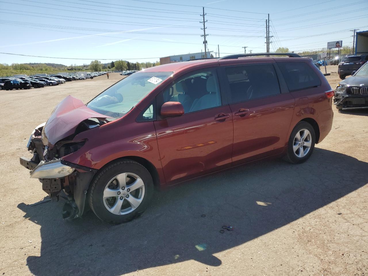 TOYOTA SIENNA 2015 5tdkk3dc7fs546695