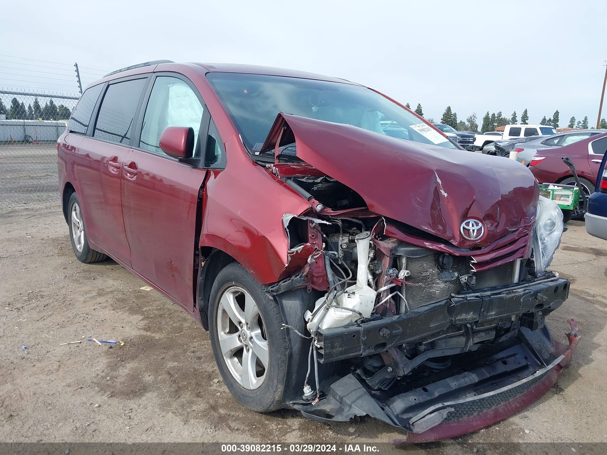 TOYOTA SIENNA 2015 5tdkk3dc7fs600674