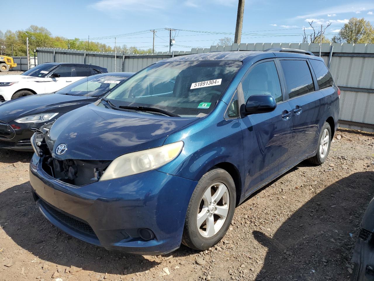 TOYOTA SIENNA 2011 5tdkk3dc8bs046975