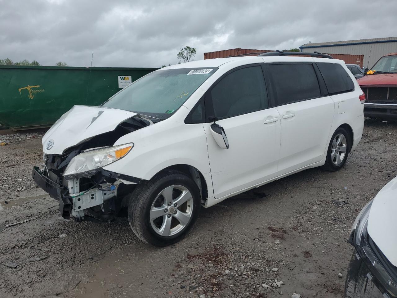 TOYOTA SIENNA 2012 5tdkk3dc8cs218990