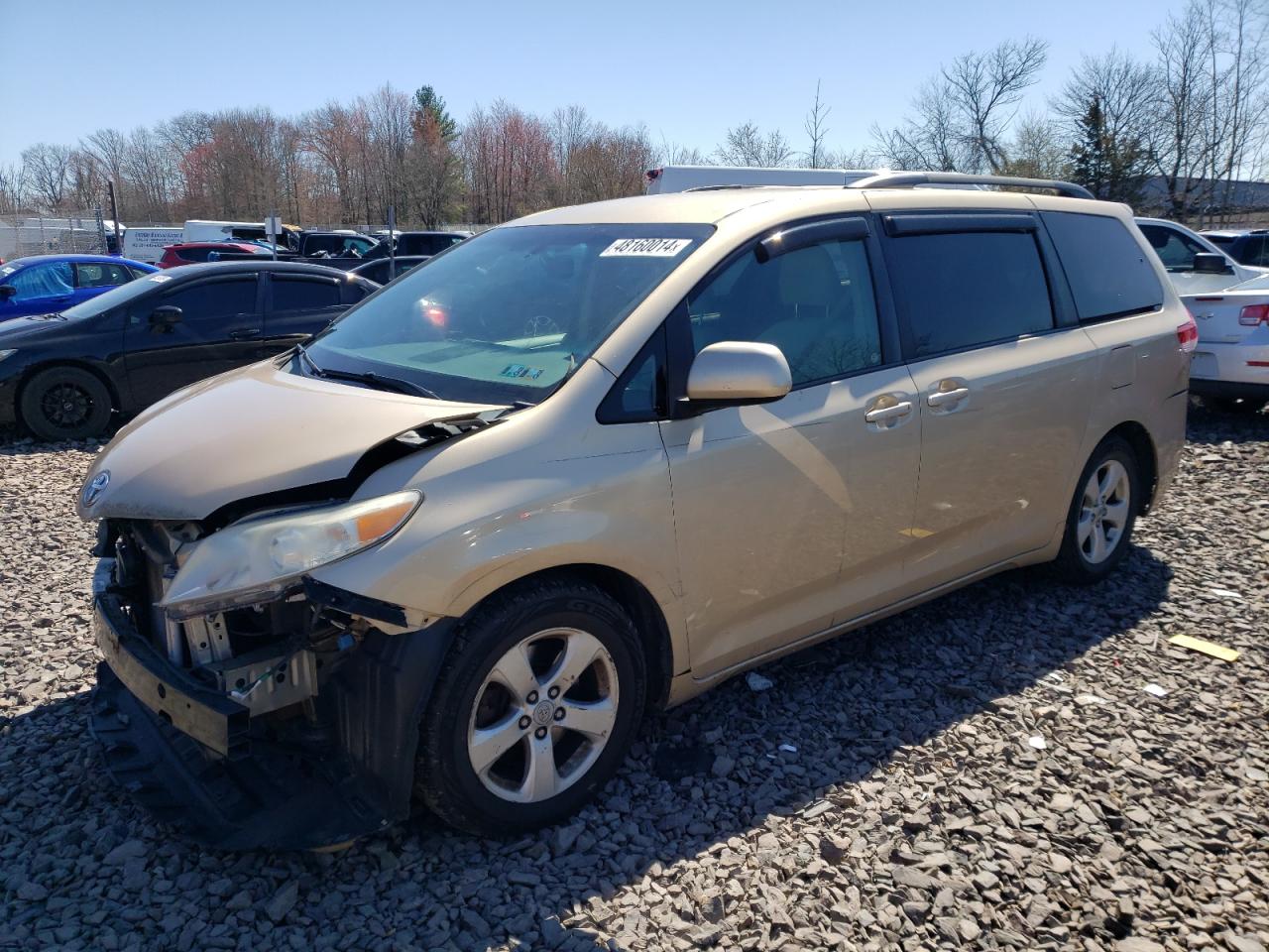 TOYOTA SIENNA 2012 5tdkk3dc8cs223655