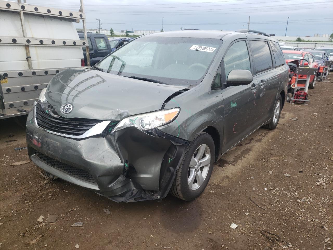 TOYOTA SIENNA 2014 5tdkk3dc8es500372