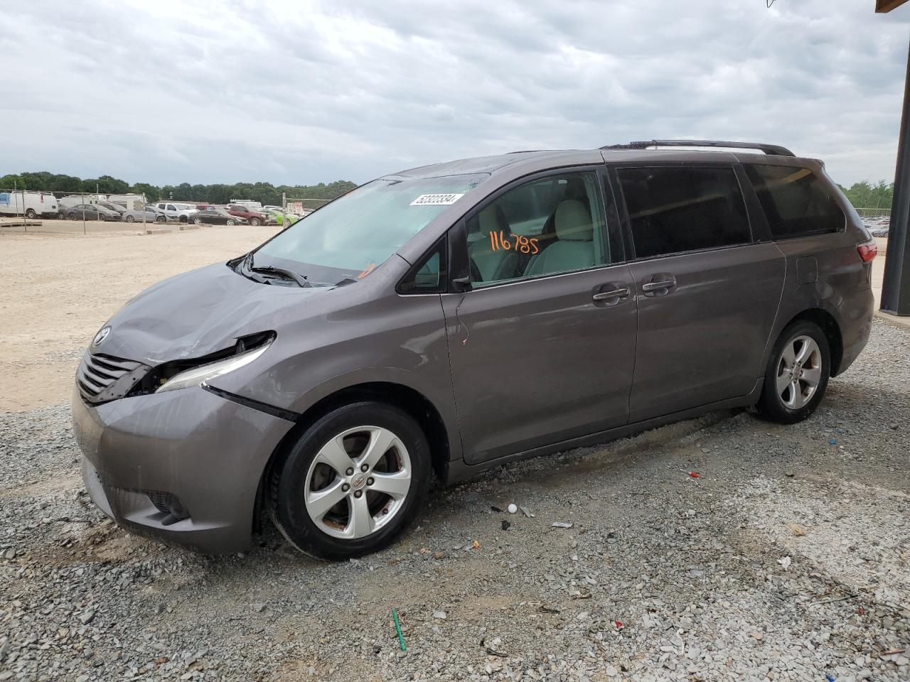 TOYOTA SIENNA 2015 5tdkk3dc8fs572576