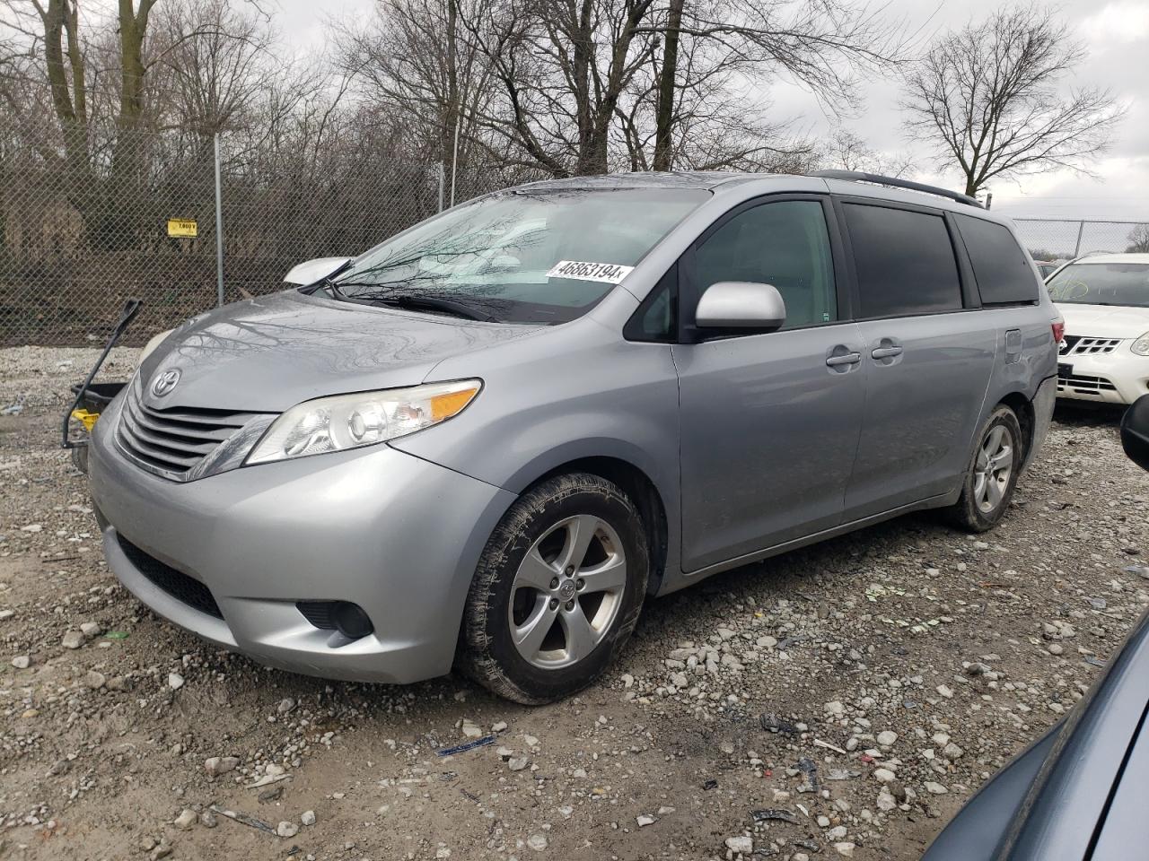 TOYOTA SIENNA 2015 5tdkk3dc8fs597204