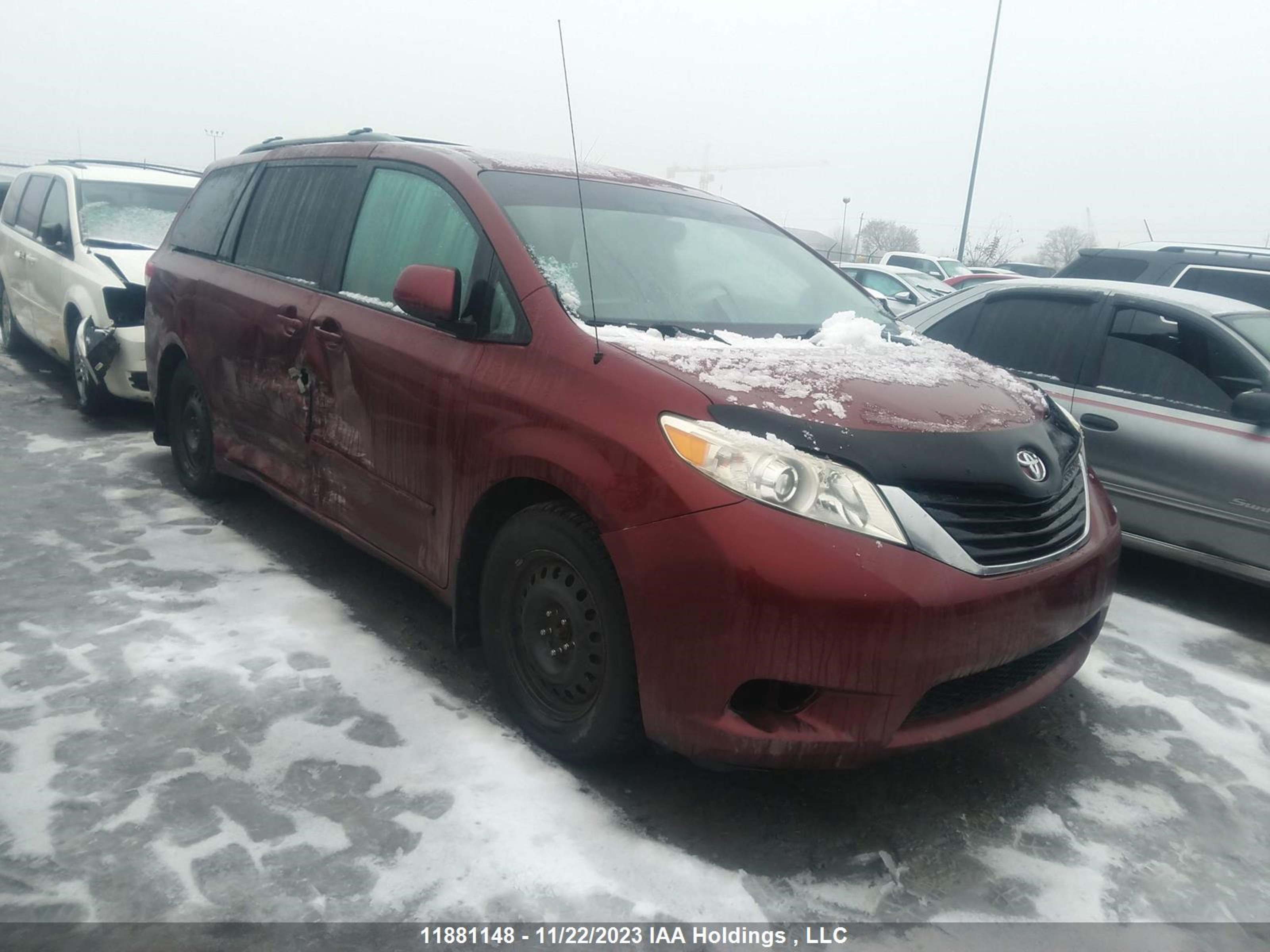 TOYOTA SIENNA 2011 5tdkk3dc9bs065096