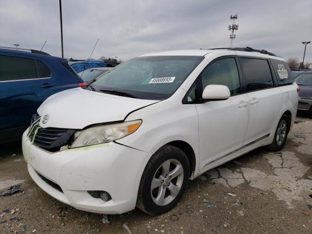 TOYOTA SIENNA LE 2011 5tdkk3dc9bs164727