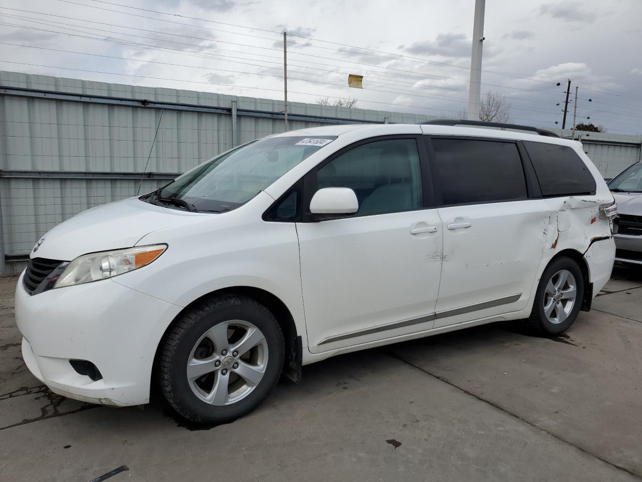 TOYOTA SIENNA 2012 5tdkk3dc9cs192853