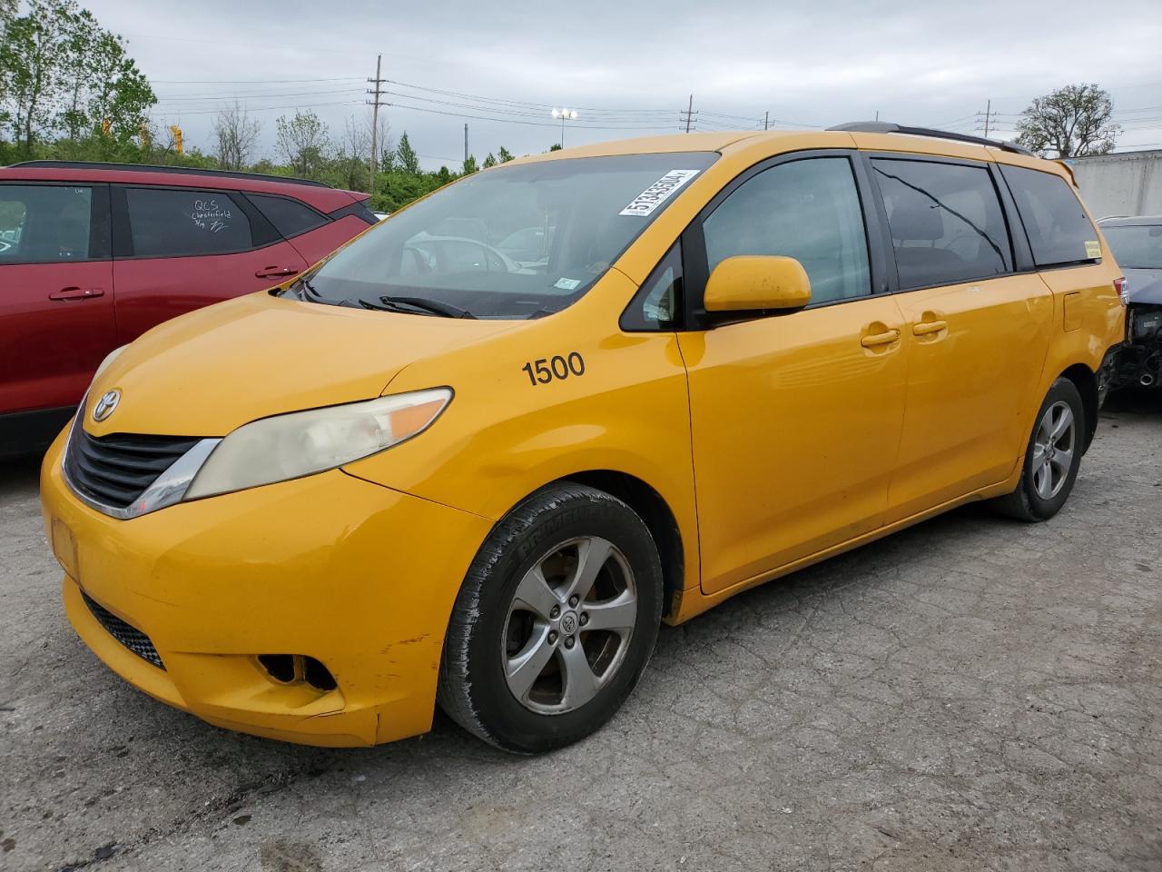 TOYOTA SIENNA 2012 5tdkk3dc9cs228895