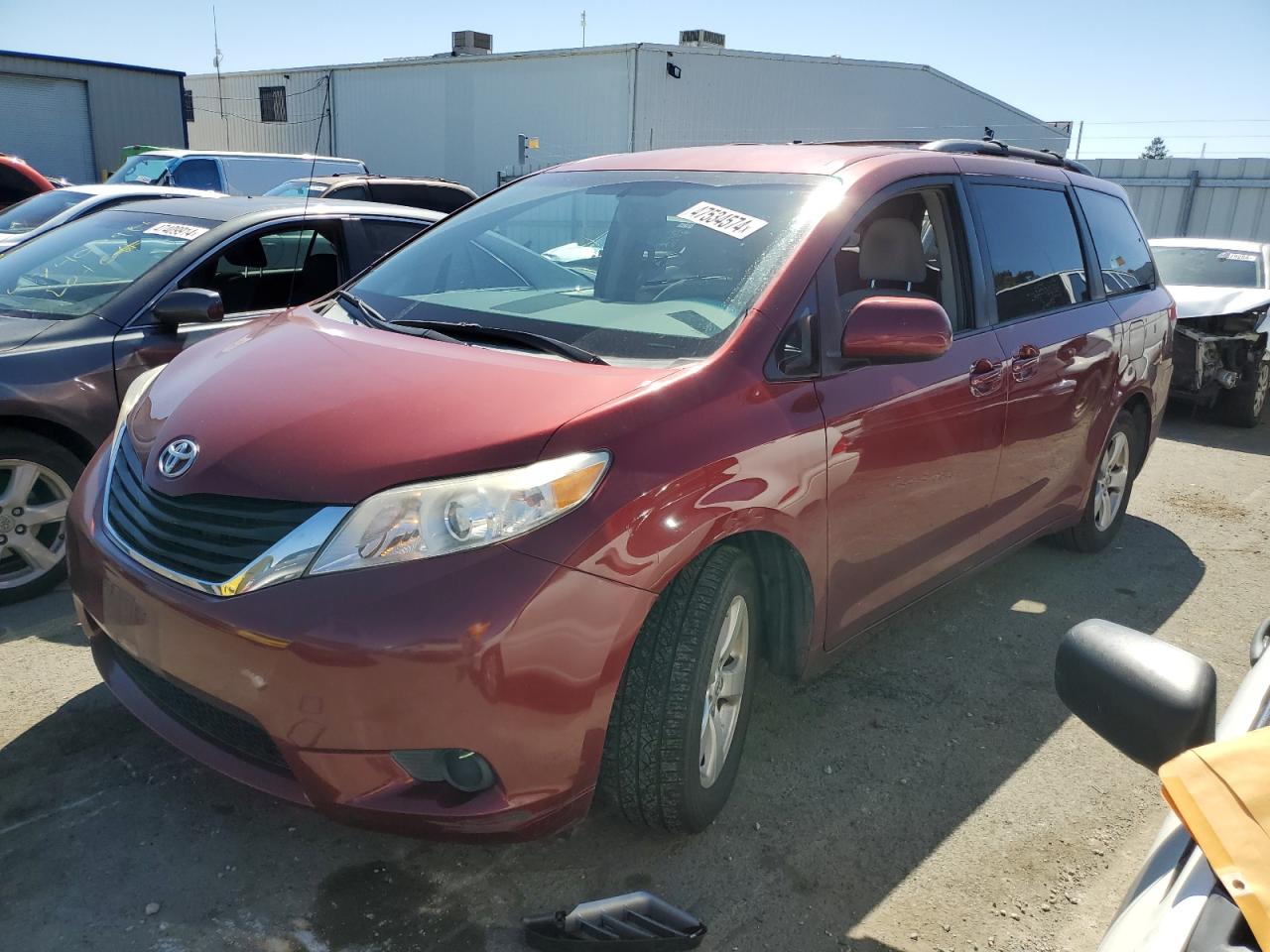 TOYOTA SIENNA 2012 5tdkk3dc9cs279085