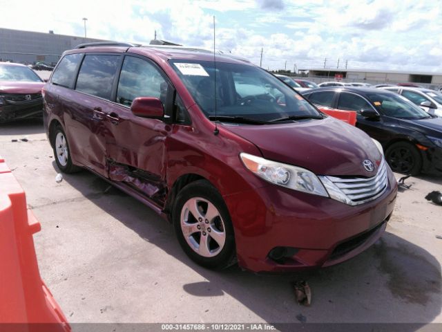 TOYOTA SIENNA 2014 5tdkk3dc9es482237