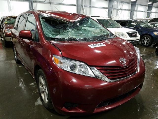 TOYOTA SIENNA LE 2015 5tdkk3dc9fs553602