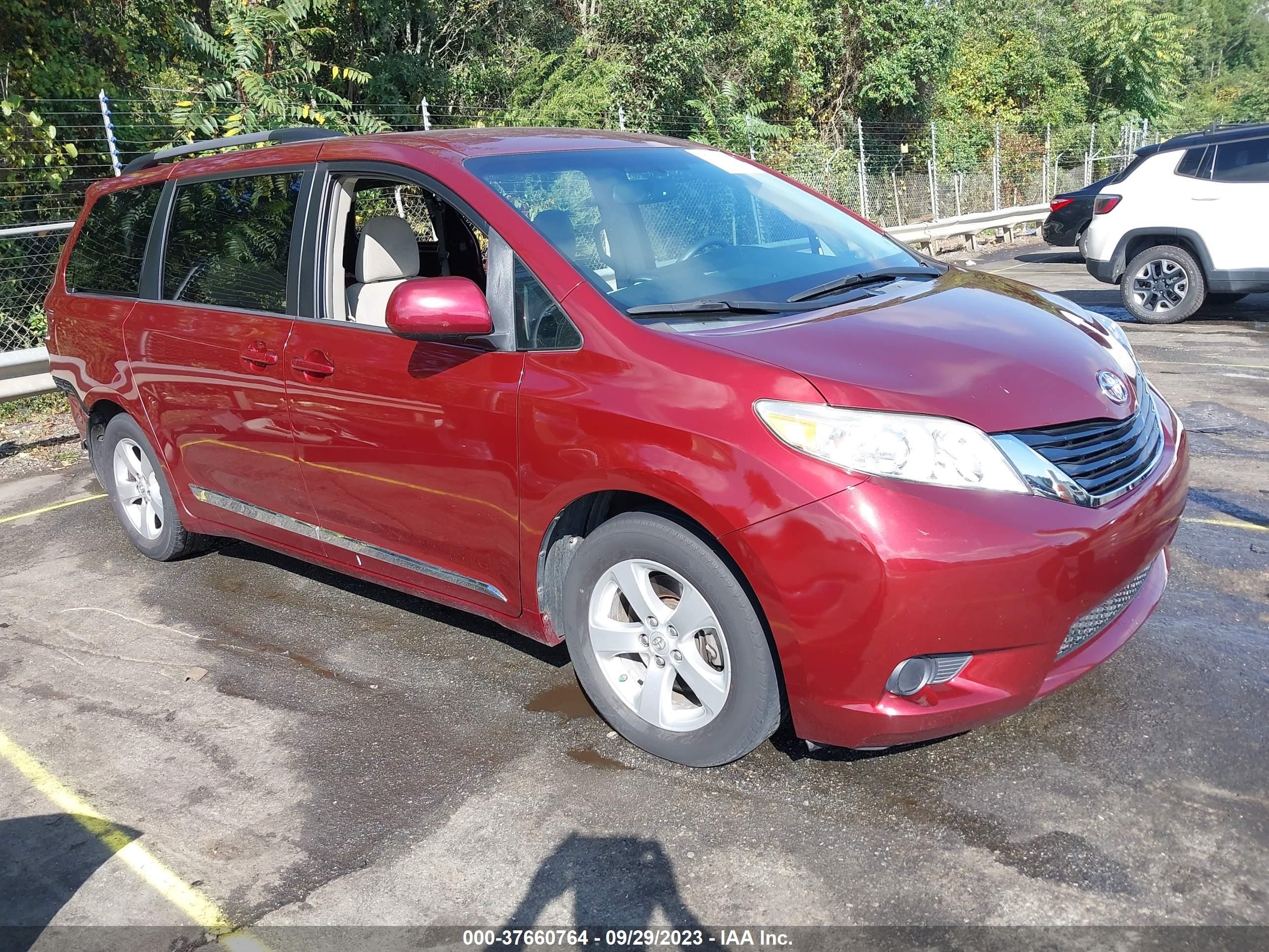 TOYOTA SIENNA 2015 5tdkk3dc9fs661573