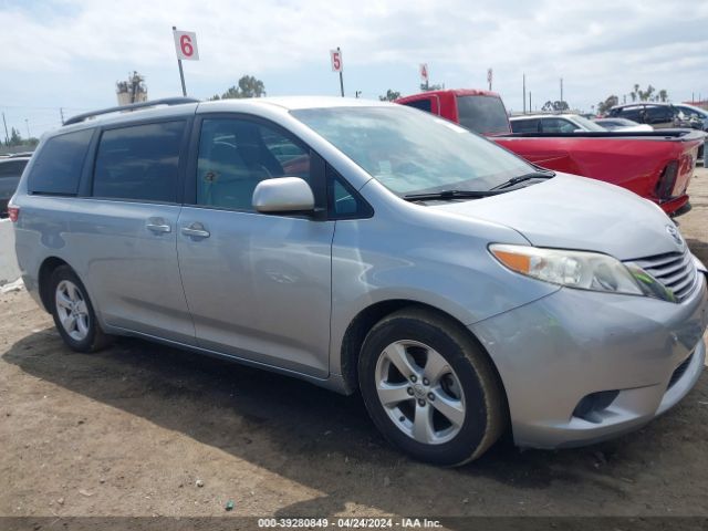 TOYOTA SIENNA 2015 5tdkk3dc9fs667759