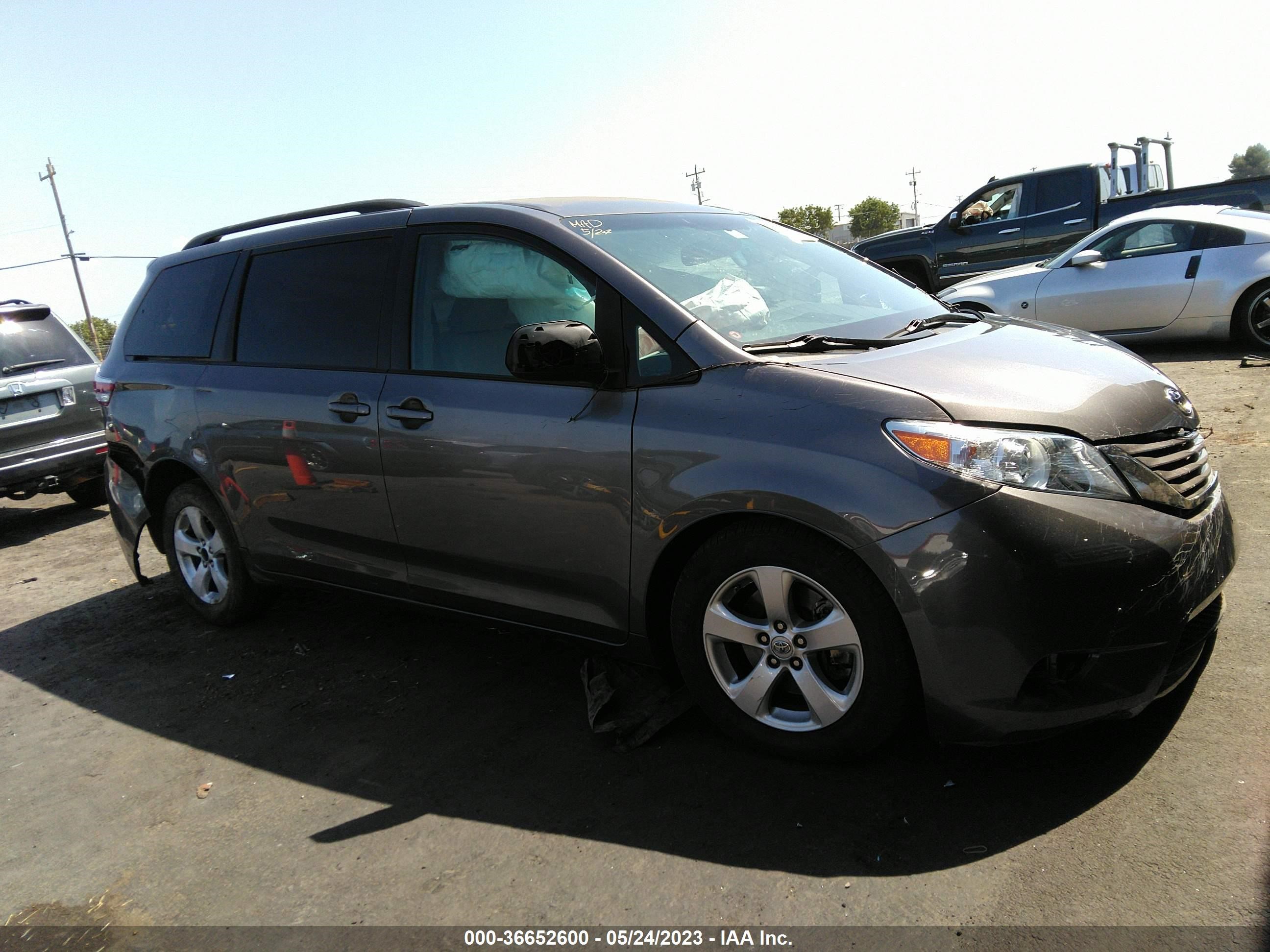 TOYOTA SIENNA 2015 5tdkk3dc9fs673268