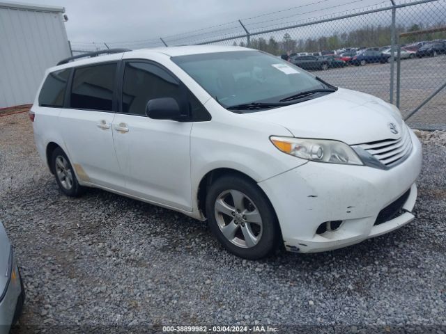 TOYOTA SIENNA 2016 5tdkk3dc9gs699659