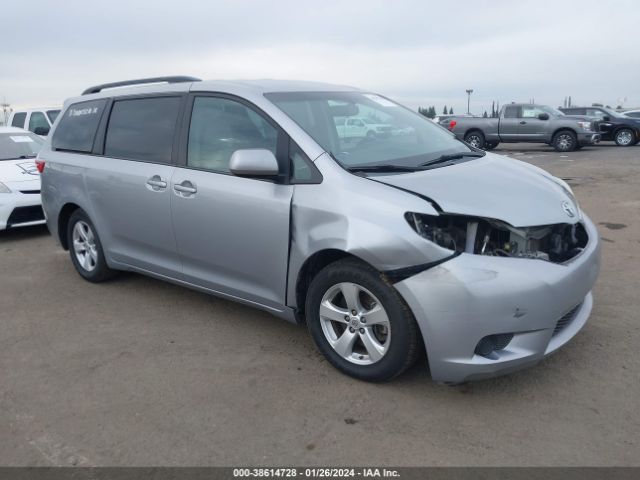 TOYOTA SIENNA 2016 5tdkk3dc9gs708442