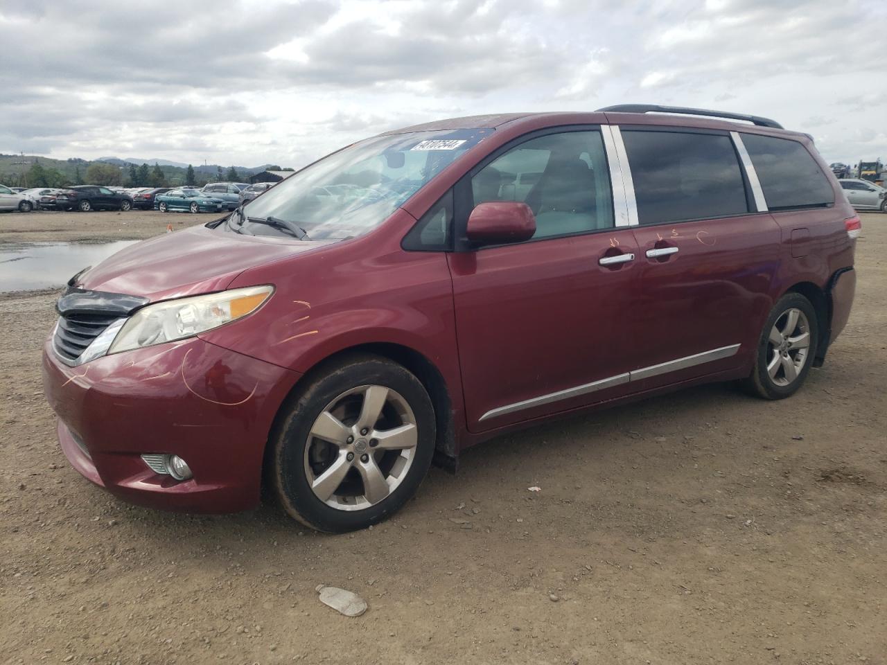 TOYOTA SIENNA 2011 5tdkk3dcxbs074518