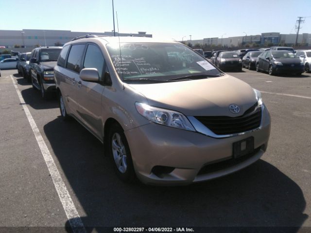 TOYOTA SIENNA 2012 5tdkk3dcxcs224872