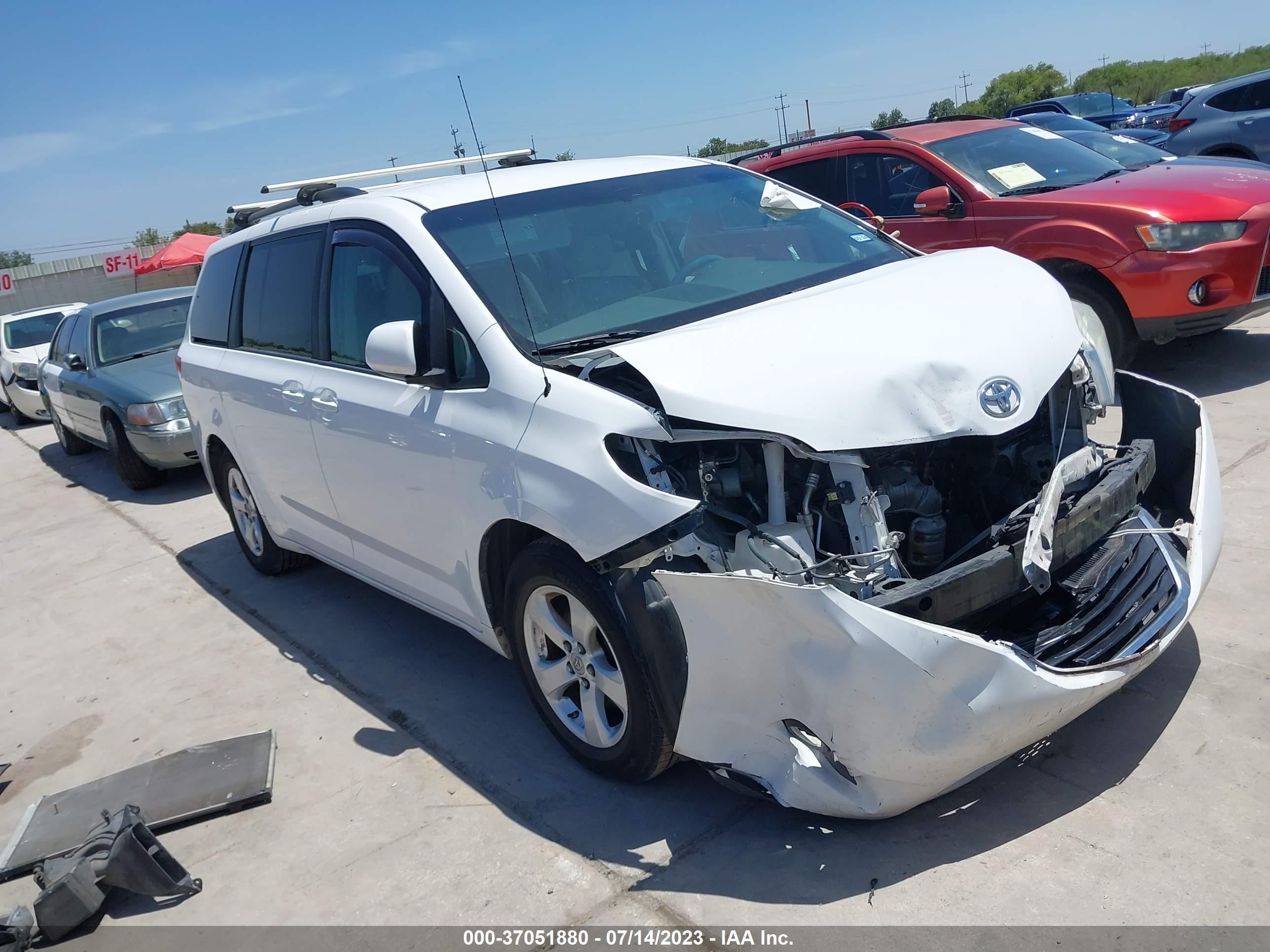 TOYOTA SIENNA 2012 5tdkk3dcxcs226850