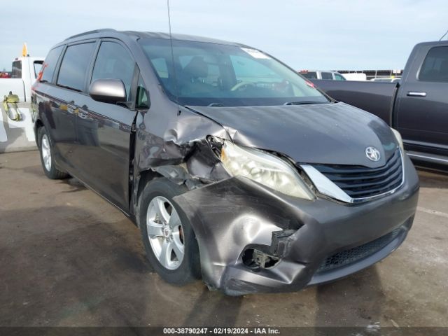 TOYOTA SIENNA 2012 5tdkk3dcxcs228453