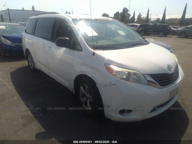 TOYOTA SIENNA 2012 5tdkk3dcxcs242594