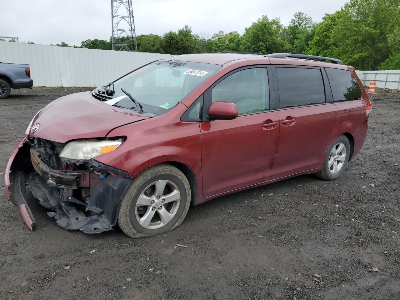 TOYOTA SIENNA 2014 5tdkk3dcxes444337