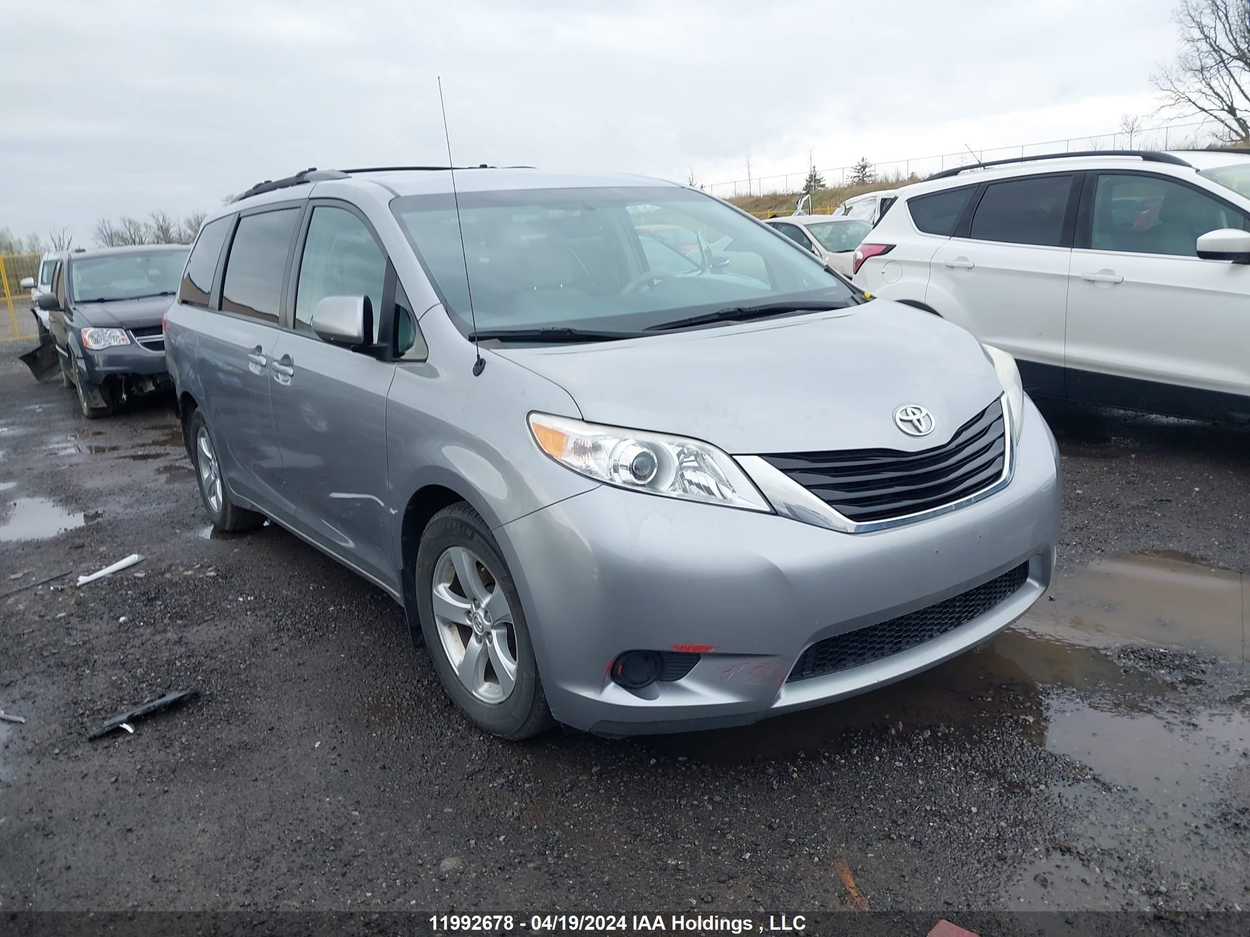 TOYOTA SIENNA 2014 5tdkk3dcxes505539