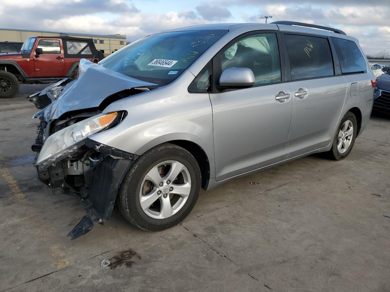 TOYOTA SIENNA 2015 5tdkk3dcxfs586446