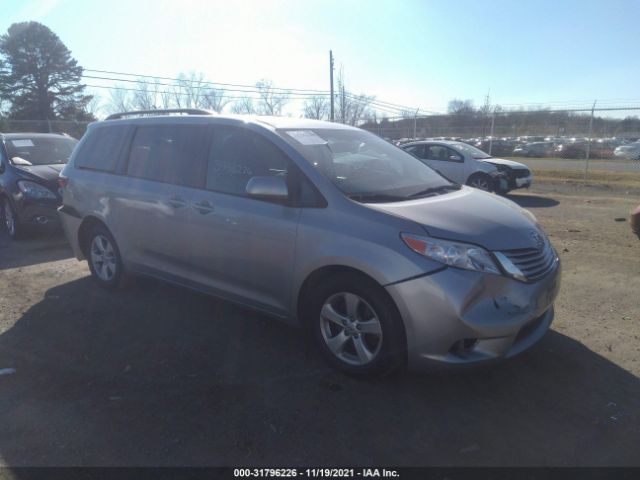 TOYOTA SIENNA 2016 5tdkk3dcxgs694485