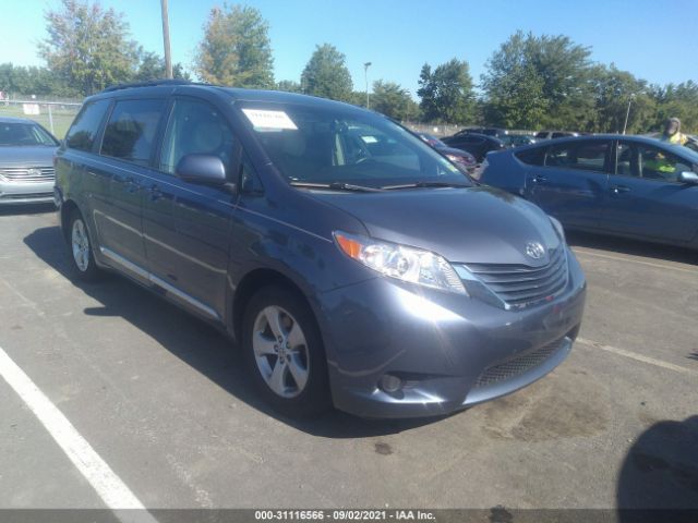 TOYOTA SIENNA 2016 5tdkk3dcxgs702830