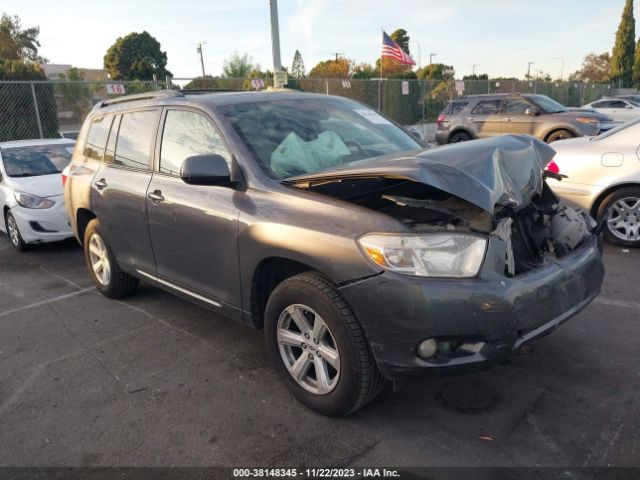 TOYOTA HIGHLANDER 2010 5tdkk3eh6as020710