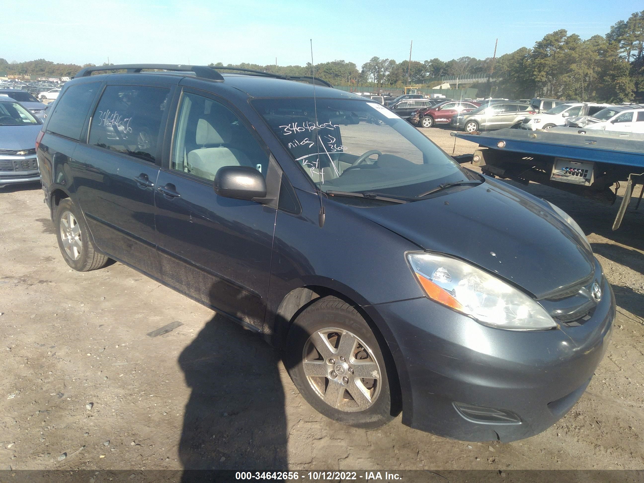 TOYOTA SIENNA 2010 5tdkk4cc4as308805