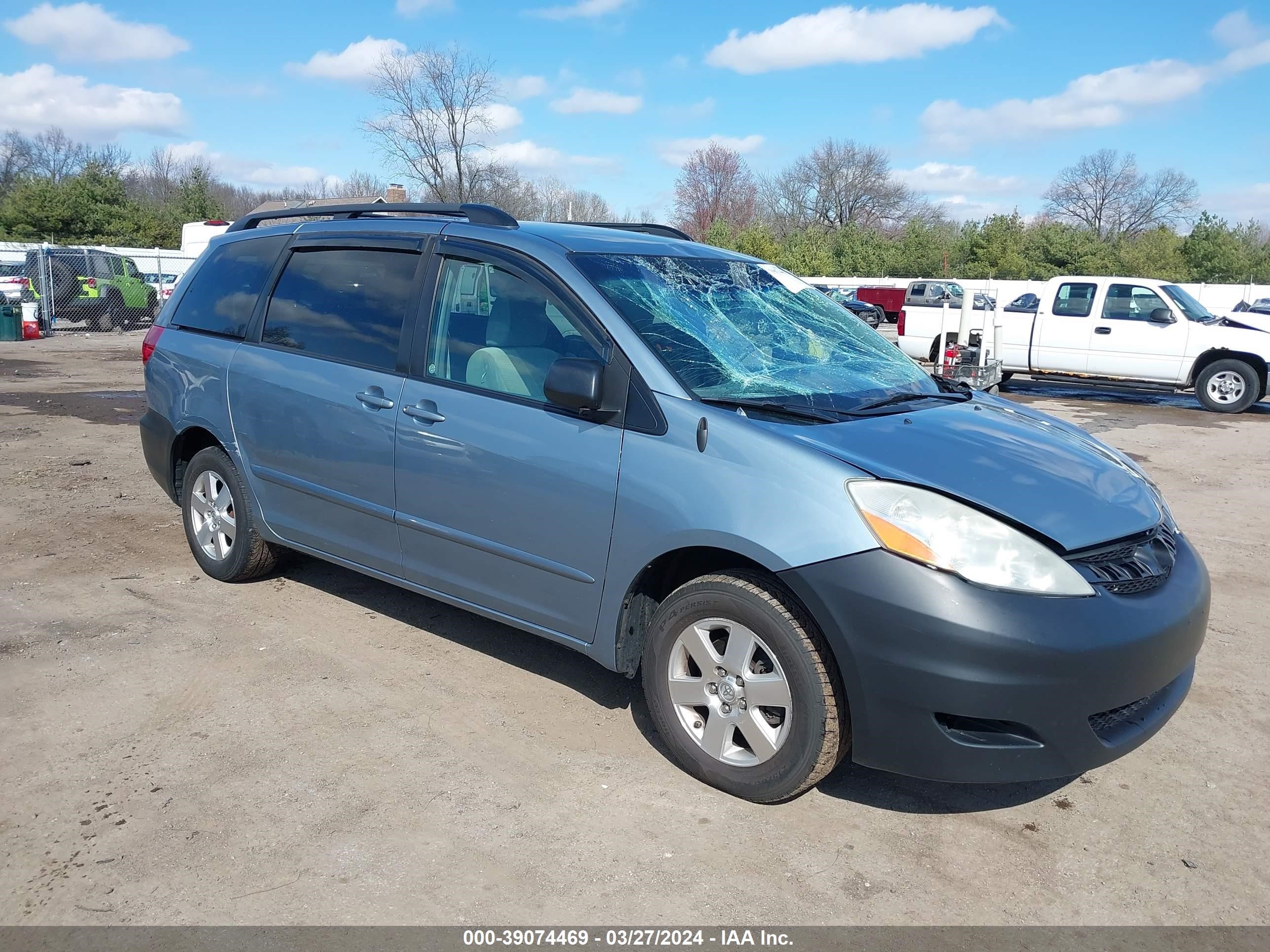 TOYOTA SIENNA 2010 5tdkk4cc4as316094