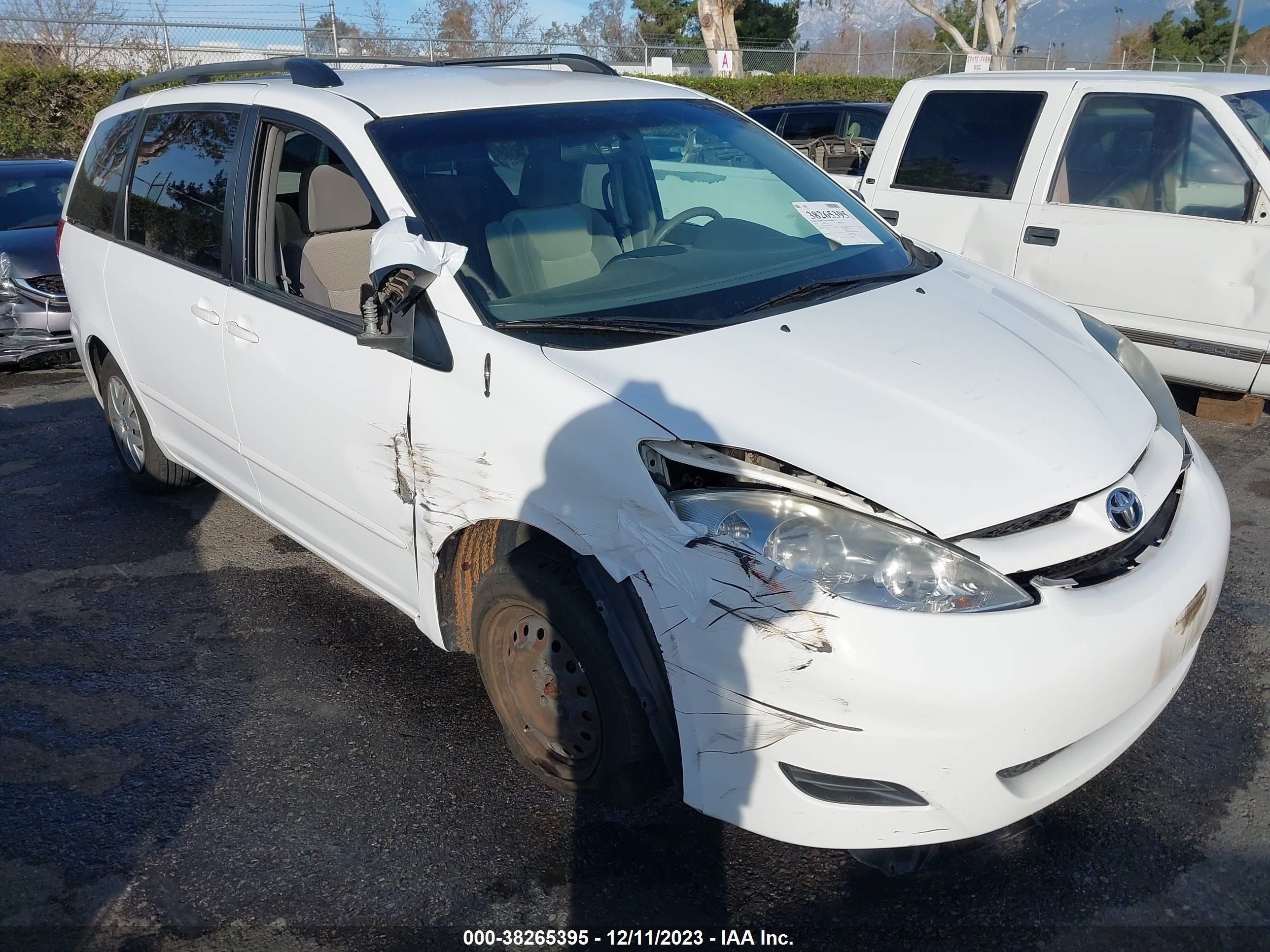 TOYOTA SIENNA 2010 5tdkk4cc6as331406