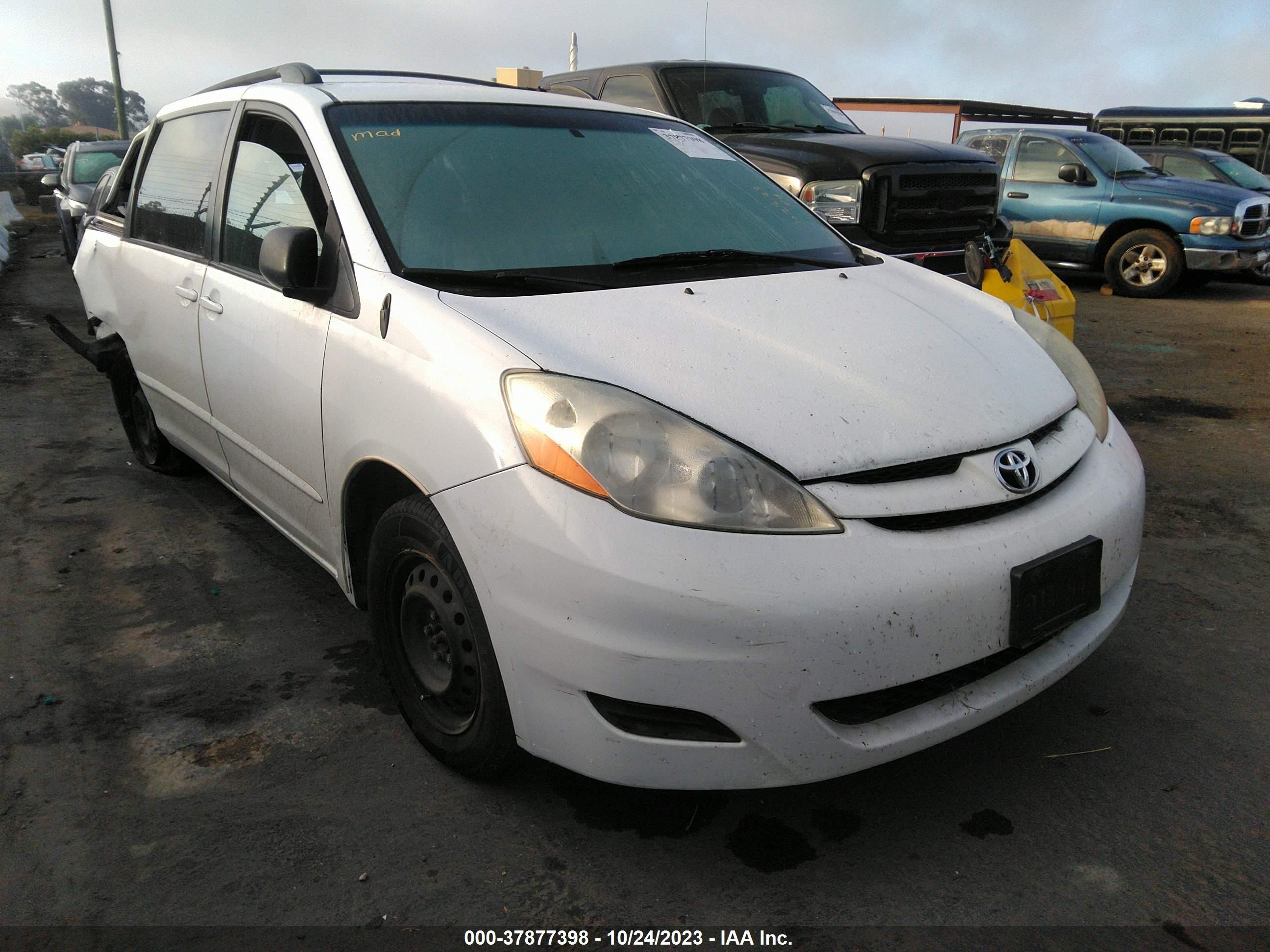 TOYOTA SIENNA 2010 5tdkk4cc9as335319