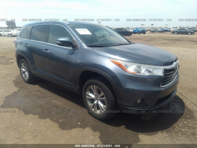 TOYOTA HIGHLANDER 2014 5tdkkrfh0es028650