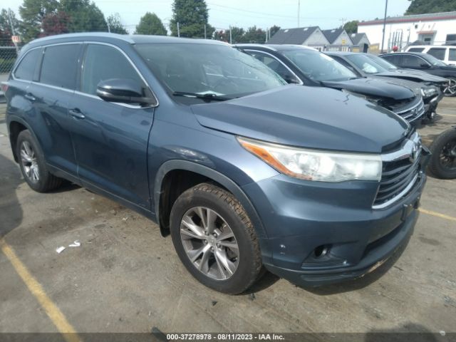 TOYOTA HIGHLANDER 2015 5tdkkrfh0fs038368