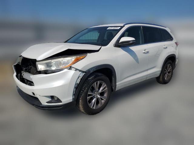 TOYOTA HIGHLANDER 2015 5tdkkrfh0fs054330