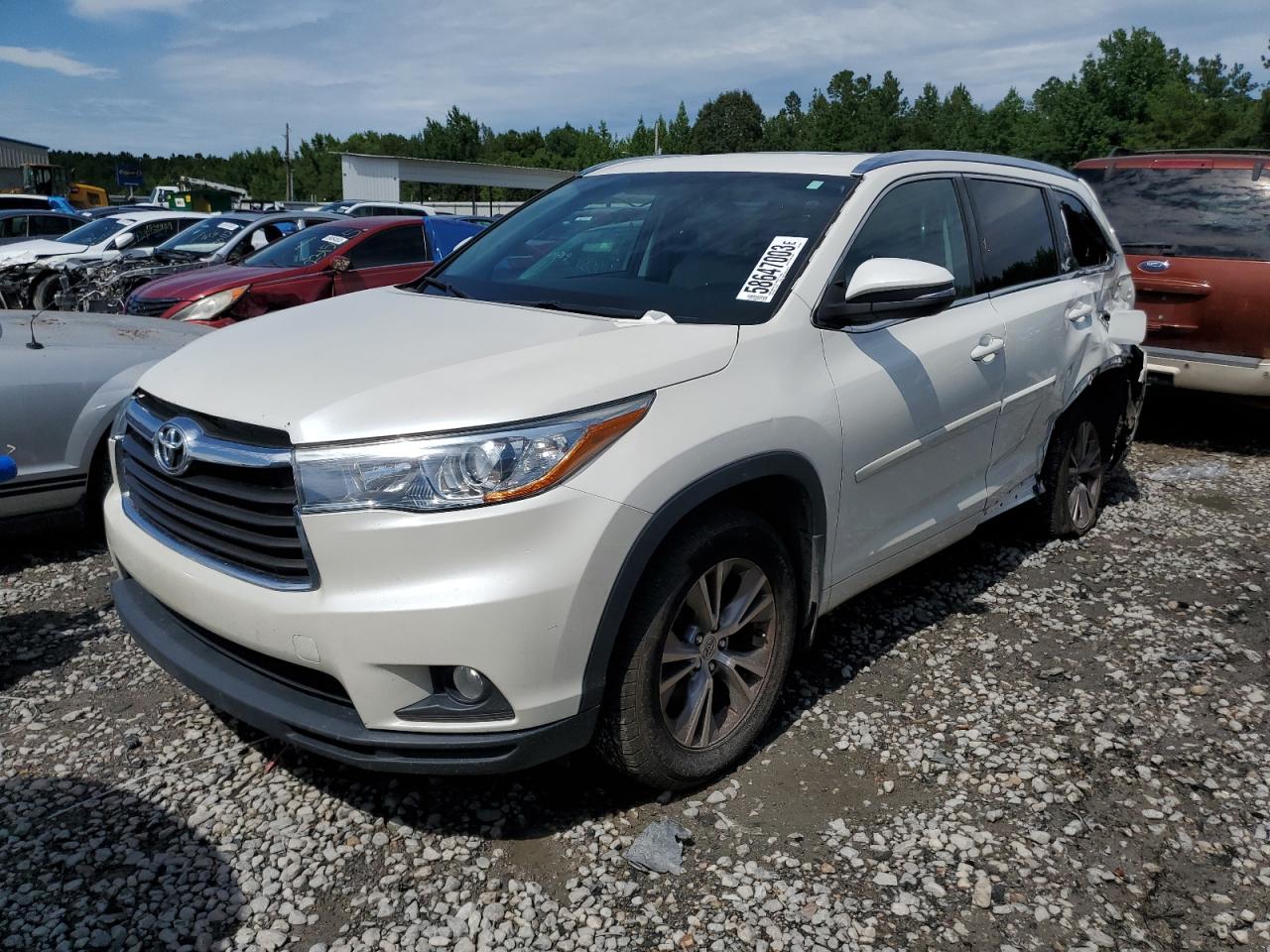 TOYOTA HIGHLANDER 2015 5tdkkrfh0fs059950