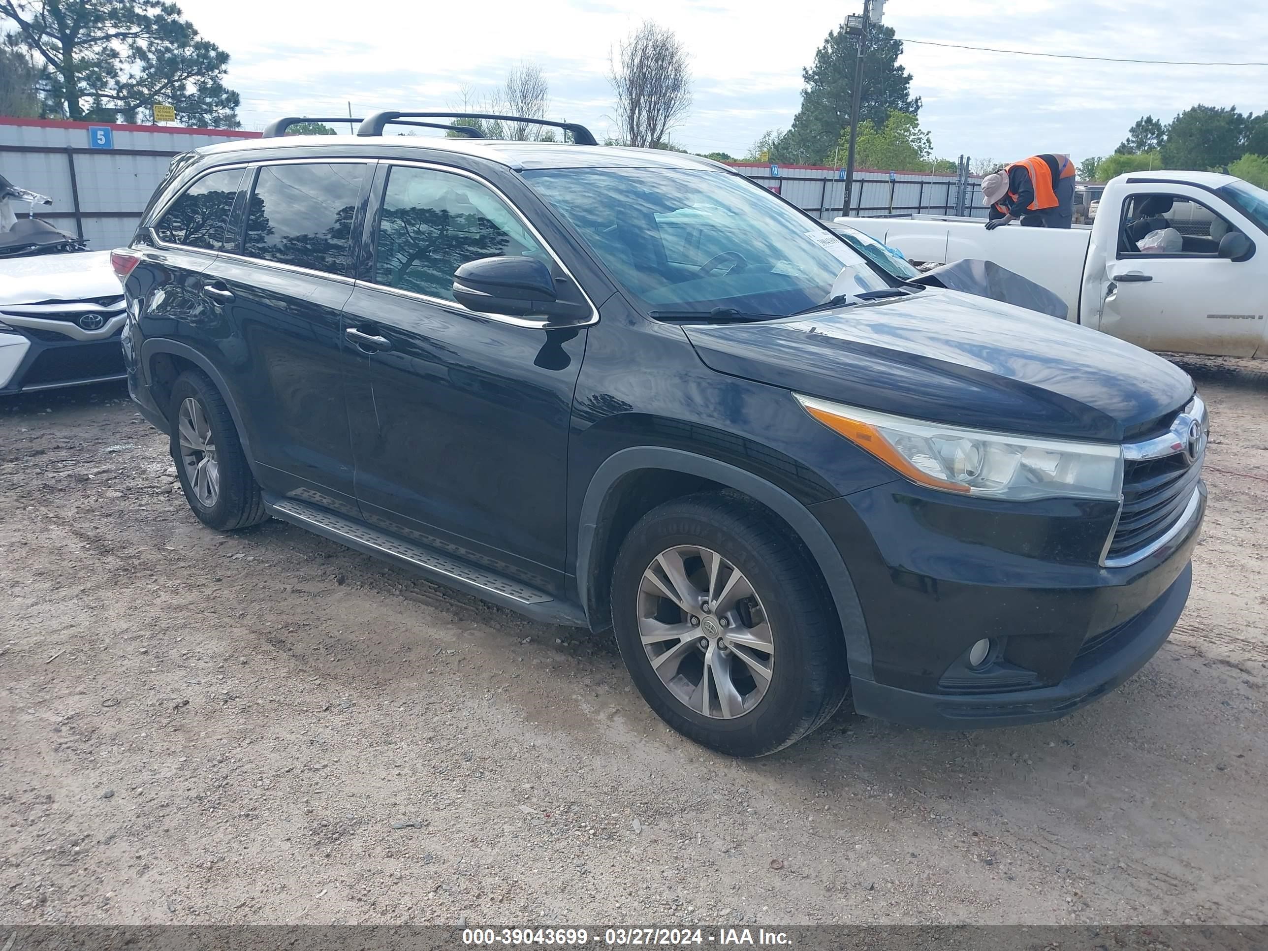 TOYOTA HIGHLANDER 2015 5tdkkrfh0fs073699