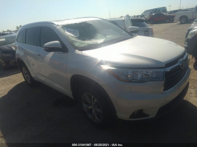 TOYOTA HIGHLANDER 2015 5tdkkrfh0fs088686