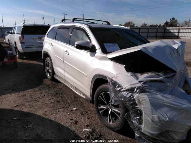 TOYOTA HIGHLANDER 2016 5tdkkrfh0gs507038