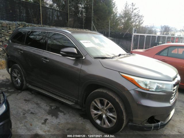 TOYOTA HIGHLANDER 2015 5tdkkrfh1fs083593