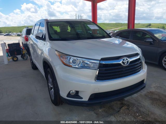 TOYOTA HIGHLANDER 2015 5tdkkrfh1fs087224