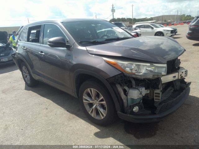 TOYOTA HIGHLANDER 2015 5tdkkrfh1fs093038